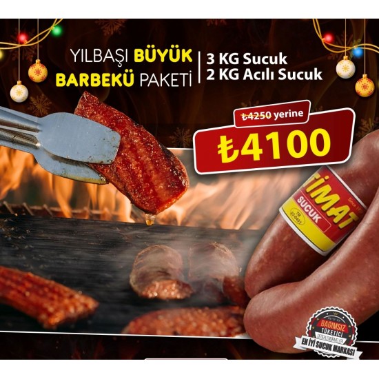 Yılbaşı Büyük Barbekü Paketi