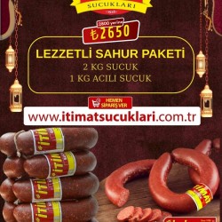 LEZZETLİ SAHUR PAKETİ