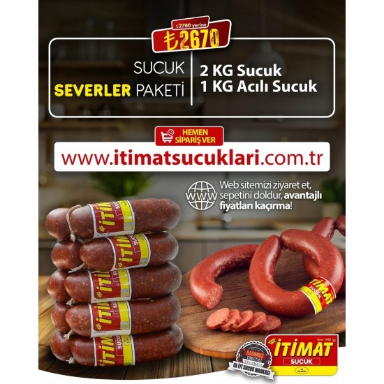 SUCUK SEVENLER PAKETİ